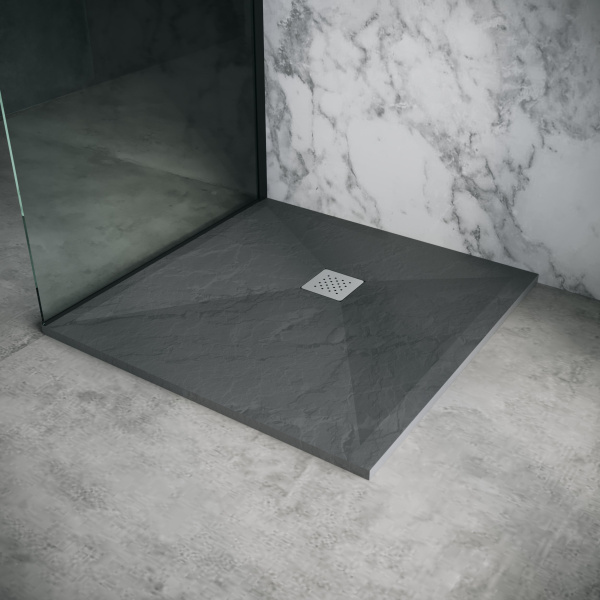 Душевой поддон из искусственного камня GR-S29090Q Grossman Strong 90х90